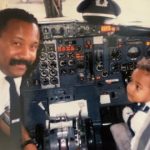 From father/son to Co-pilots: Man recreates photo 29 years after first posing with his pilot dad in a cockpit
