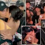 Kylie Jenner and Timothee Chalamet finally go public with their romance as they share a kiss at Beyonce